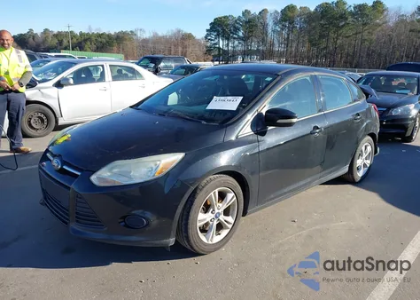 2013 Ford Focus Se из США, поврежденный, VIN 1FADP3F24DL133040